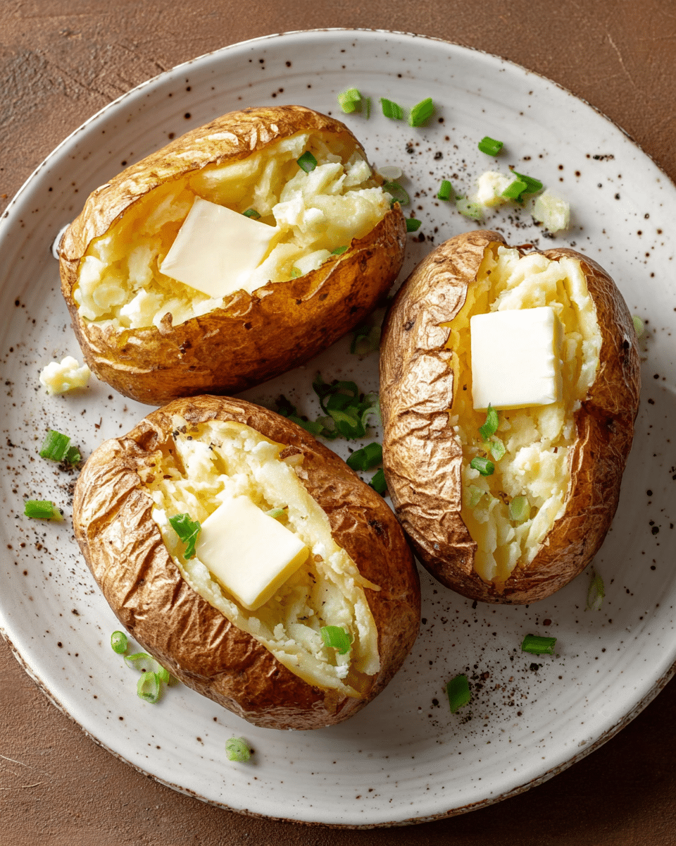 Perfect Air Fryer Baked Potatoes: Crispy Skin, Fluffy Inside